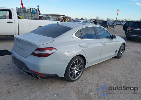2022 Genesis G70 2.0T Rwd z USA, uszkodzony, nr VIN KMTG34TA2NU103679